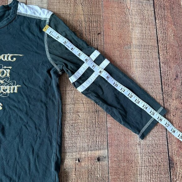 Book of Kells Celtic graphic print long sleeve t-shirt women's small - Picture 9 of 9